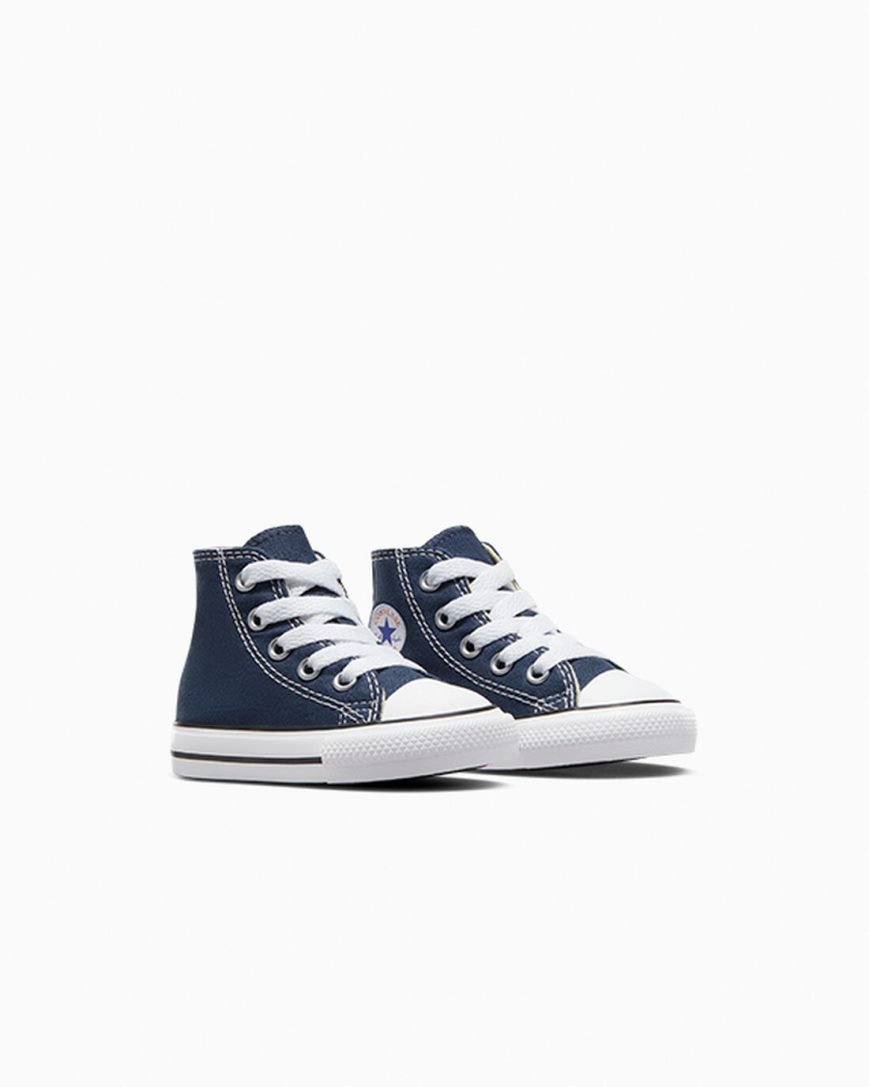 Tenisi Inalti Baieti Converse Chuck Taylor All Star Clasici Bleumarin | RO IOX13R356